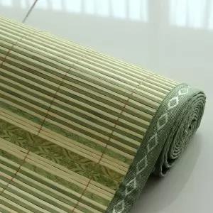 시원체크 대나무 돗자리 쿨매트