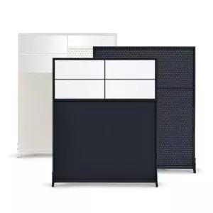 듀크 철재 파티션 IV [망입 타공 불투명] 1200x1800