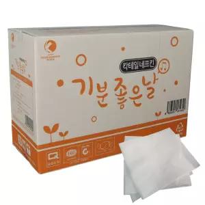 8000매칵테일냅킨흰색지 고급 흰색냅킨 천연펄프 무형광 커피숍네프킨