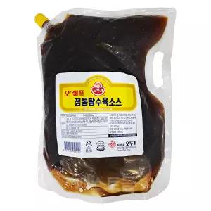 오뚜기 오쉐프 정통탕수육소스 2kg