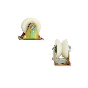 앵글바퀴 v 앵글 로라 나일론 50mmm (2) 농업용 염전 공장 대문 레일 슬라이딩 캐스터