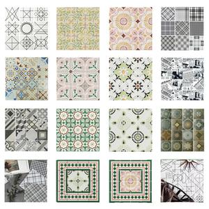 북유럽패턴수입타일 모음전 200mm 포인트타일 80종 현관 상가 욕실 베란다 벽 바닥
