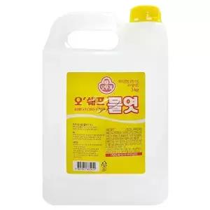 오뚜기 오쉐프 물엿 5kg/1개