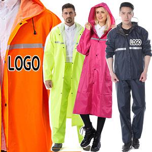 패션 우의 우비 비옷 여성 레인코트 판초 반사 형광 우의 비옷 로고인쇄가능