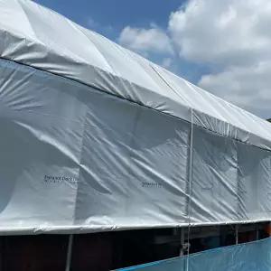 파라솔다크코팅 0.15mm 폭4m길이10m 비닐하우스 농막 창고 차광비닐