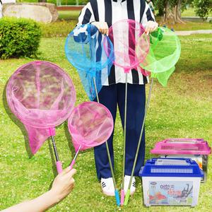 숲에서 놀자! 5단 특대 잠자리채 곤충채집통 모음 / 안테나 관찰놀이 뜰채 야외학습놀이