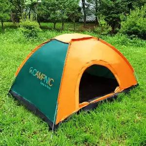 [캠프닉]원터치 자동텐트 그늘막텐트 오토 캠핑 한강 피크닉 낚시 자외선차단 팝업텐트 해수욕장 바닷가