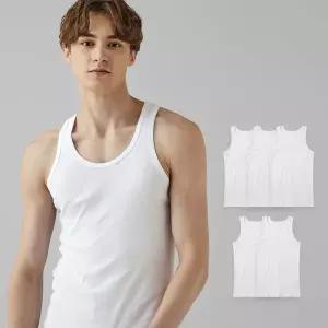 [BYC]백색 런닝 5매입 OEW0001(민소매)