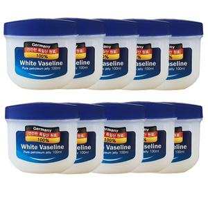 대일제약 독일 화이트 바세린 페트롤리움 100ml 10개 보습 백색바세린 피부보호 발꿈치 각질제거 바디크림