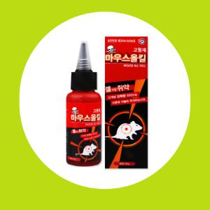 마우스올킬 겔쥐약(60g) 물쥐약 고형제 쥐퇴치약 살서제