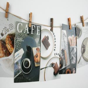 사진장식/나무집게/데코소품/마끈/미니이젤/집꾸미기소품