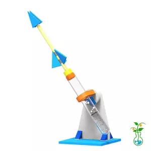 과학실험키트-NEW 발포정 각도조절 co2 에어로켓-5인용-diy작용과 반작용실험키트 diy과학교구