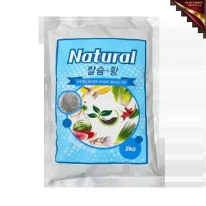 칼슘유황비료 석회비료 2k 100평 네츄럴칼슘황 천연성분 토양개량제