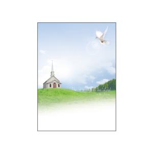 교회주보용지 KJ-1016 (일반 4면) - 경지 254×212mm