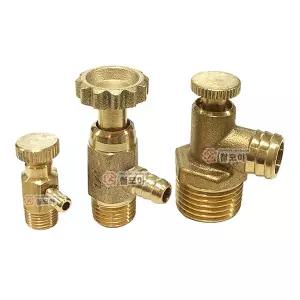 에어핀 신주(동) 퇴수밸브 6A 8A 15A 에어물배출 신주부속 동부속