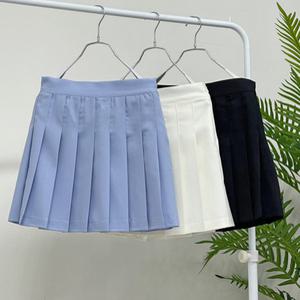 큰옷빅진 빅사이즈 당출 하이틴 테니스 골프 주름 치마바지 스커트(917)데일리룩 베이직 A라인 플리츠