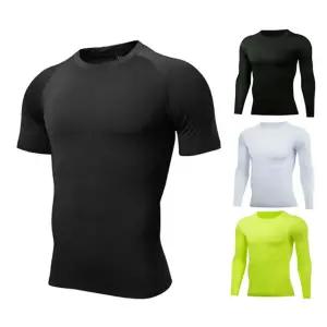 프로컴뱃 컴프레션 무지 기능성 헬스 티셔츠 반팔 긴팔