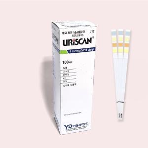 유린 뇨스틱 4종(100T) 소변검사지 소변검사 스틱 시험지