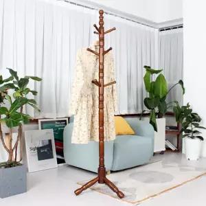 엔겔_ 물푸레 원목 스탠드 옷걸이 행거