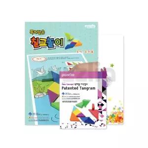[퍼즐리아]특허받은 자석칠교 유아유치 활용세트 (추천대상 : 5세~7세)