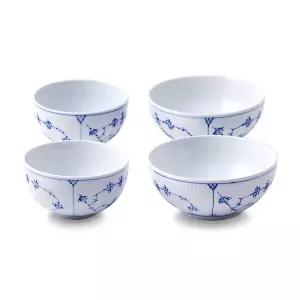 [로얄코펜하겐](강남점)블루 플레인 밥그릇 국그릇 2인조 스타터 세트