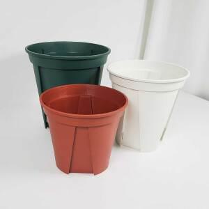 영농사 일본 슬릿화분 가네야 슬릿분 모스그린 브라운 투명 화이트 6호-24호