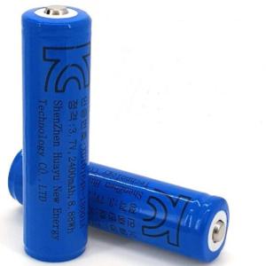 18650 배터리  2400mAh 18650 충전지 보호회로3.7V 충전지