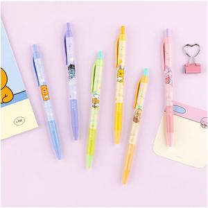 카카오프렌즈 캐릭터 볼펜 노크식 볼펜 0.38mm