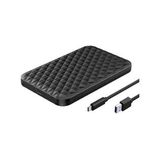 [ORICO/오리코] 2520C3 C타입 2.5형 외장하드케이스 (HDD/SSD) 블랙 ~SS153