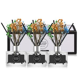 일라토스 피치블라썸 플라워 200mlx3개입 화장실 사무실 상큼한 피치 복숭아 디퓨저