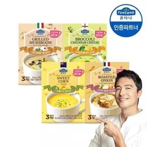 폰타나 정통 즉석수프 60g 8+8개/컵수프