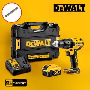 디월트 20V 충전 전동 무선 드릴 드라이버 x 리튬이온배터리 1개 DCD7771P1