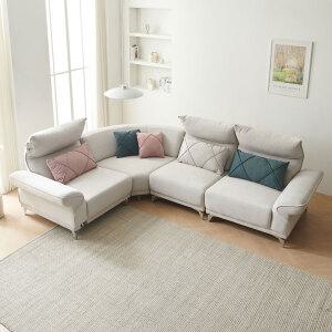 도노 이지클린 코너형 4인 3인 코브라 조야 패브릭 소파