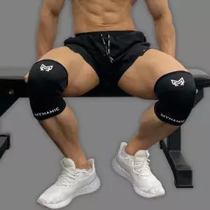 마이나믹 무릎보호대 헬스 등산 스쿼트 테이핑 아대 크로스핏 니슬리브 5mm 한쌍