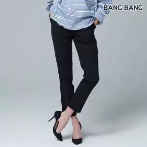 여성 폴리스판 밴딩 배기핏 팬츠 SPY111