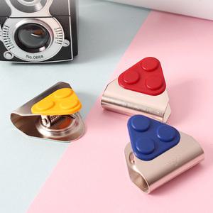 마그피아 강력 자석집게 3개입 45mm 서류 문서 고정 소품 정리 메모 보드 자석 홀더 MMC-02