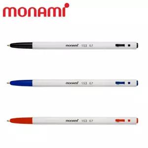 모나미 유성펜 153볼펜 0.7mm 1타12입