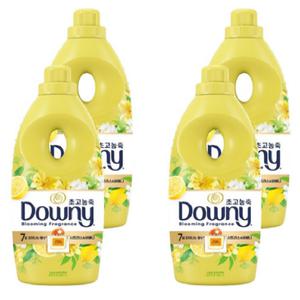 다우니 섬유유연제 시트러스&버베나 1LX4개
