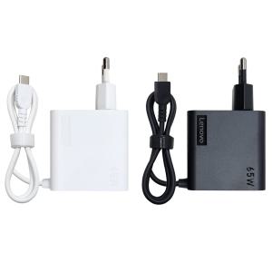 레노버 노트북 정품 전원 어댑터 20V 3.25A 65W USB C타입 일체형 월마운트 충전기