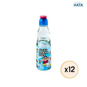 하타코센 크레용신짱 라무네 소다맛 200ml 12개