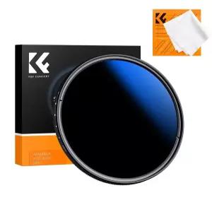 KnF Concept 77mm NANO-C HMC ND2-400 슬림 가변 ND 필터 블루코팅 (융포함) (캡옵션) AGC Japan Glass