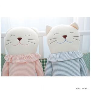 HI 오가닉 인형 야옹이 봉제 캐릭터인형