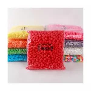 플레이콘 하트모양 리필800 (8색,혼합-선택1)