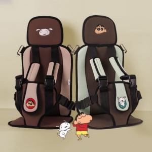 차량용 어린이 보조 카시트 휴대용 짱구는 못말려 보조카시트