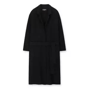 [휴리나] 오토만 슬리브 캐시미어 블렌드 로브 코트