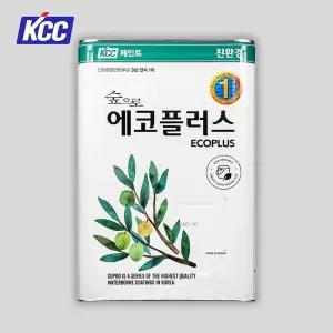 KCC페인트 숲으로 에코플러스 K 백색 18L 친환경 실내 인테리어 수성페인트