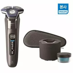 [롯데백화점]필립스 필립스 SkinIQ 7000 시리즈 전기면도기 S7887/70 다크 크롬