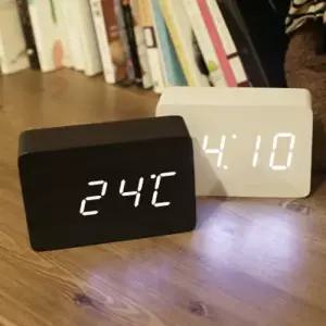 탁상시계 소리 터치 반응 무소음 led 탁상전자시계 탁상용시계 미니시계