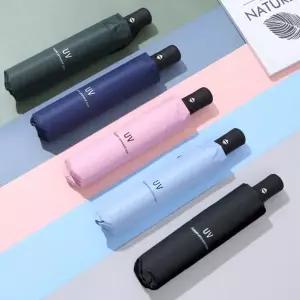 [1+1] UV차단 원터치 3단 자동우산 컬러5종택2