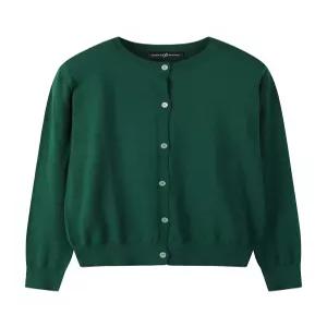 [나인식스뉴욕]심플 라운드넥 프리미엄 울 여성 니트 가디건(NO1CK012L0)